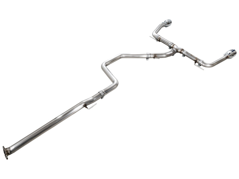 AWE 22-26 Hyundai Elantra N Track Edition Cat-Back Exhaust - Chrome Silver Tips