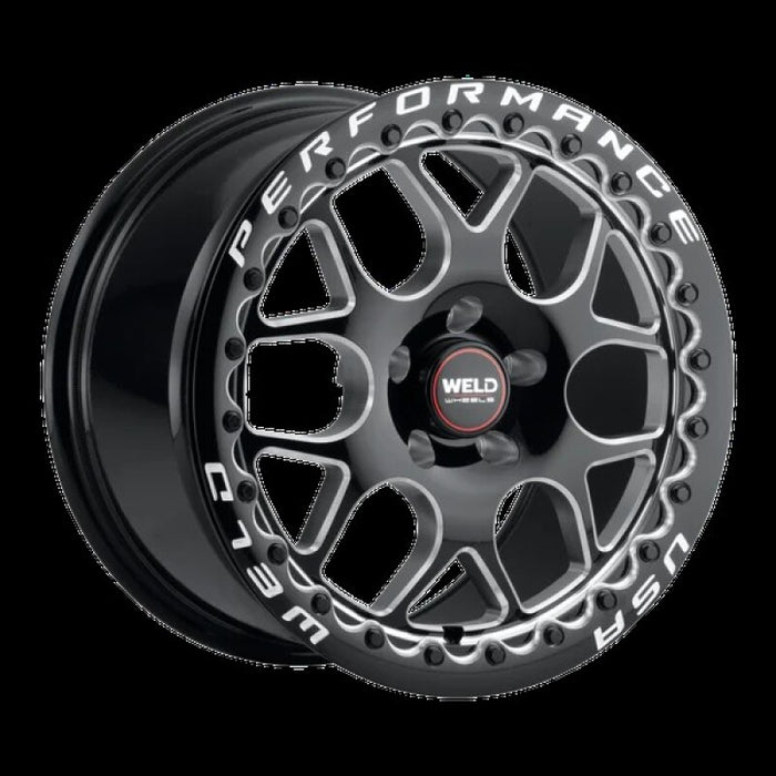 Weld S910 Solana Beadlock 20x10 6x135 ET38 BS 6.99 Gloss Black Wheel MIL Dia 87.1