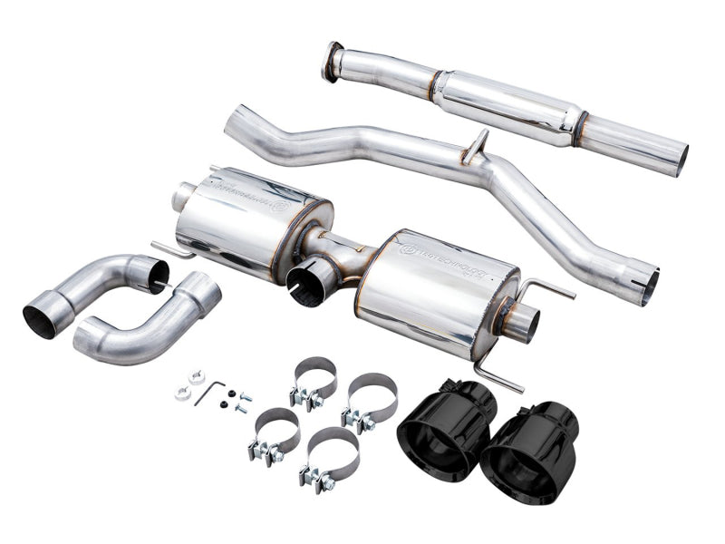 AWE Touring Edition Catback Exhaust w/ Diamond Black Tips 2013-2024 BRZ / 2017-2021 Toyota 86 / 2022-2024 GR86
