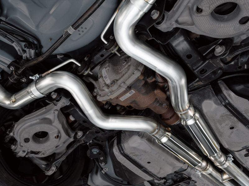 AWE 18-23 S550 Mustang GT SwitchPath Exhaust - Chrome Silver Tips