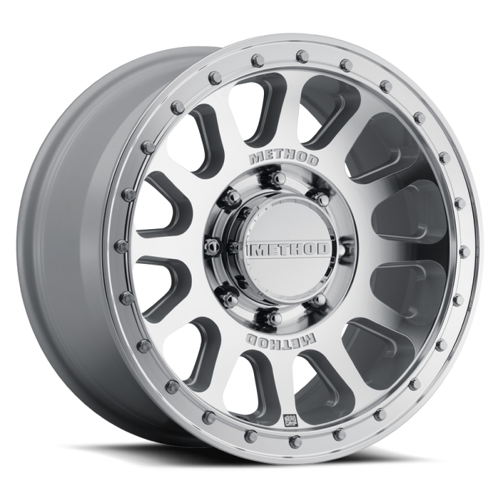 Method MR709 HD Bead Grip 18x 9in / ET12 / 8x170 BP / 125mm Bore - Machined Wheel
