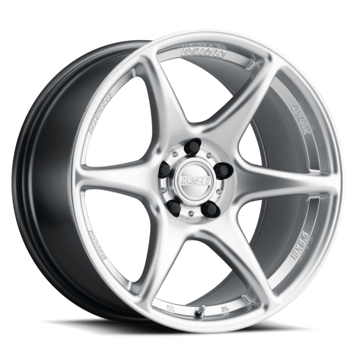 Kansei K11S Tandem 18x10.5in / 5x114.3 BP / 12mm Offset / 73.1mm Bore - Hyper Silver Wheel