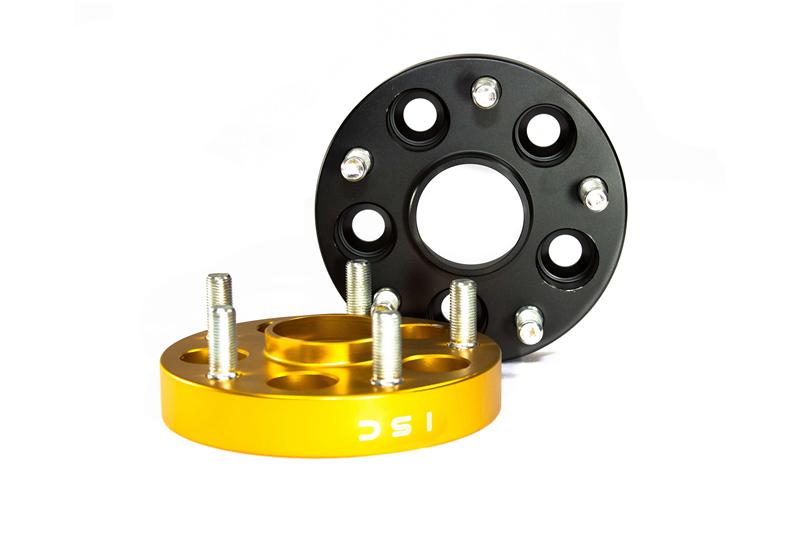 ISC Suspension 5x100 to 5x114 25mm Wheel Adapters Gold - Set of 4
