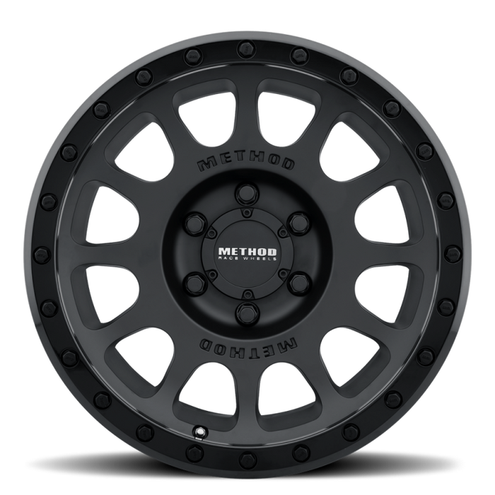 Method MR305 NV 17x8.5 0mm Offset 5x150 116.5mm CB Matte-Gloss Black Wheel