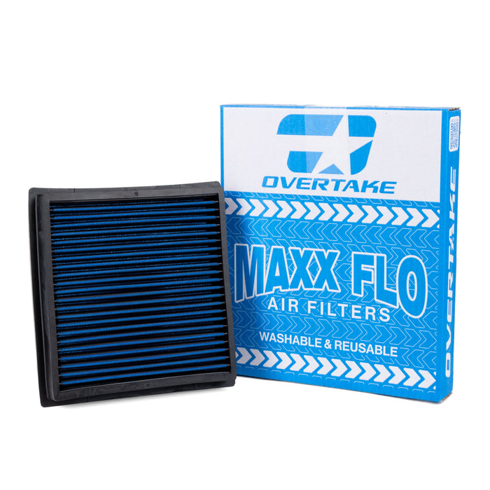 OVERTAKE Maxx Flo Intake Panel Filter - Subaru 2022-2026 WRX, 2019-2021 STI,  2018-2026 Crosstrek, 2017-2026 Impreza, 2019-2026 Ascent, 2019-2025 Forester, 2020-2025 Legacy, 2020-2026 Outback