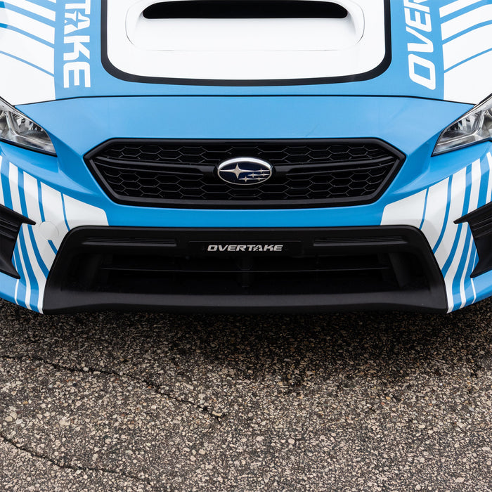 OVERTAKE Front License Plate Delete - Subaru 2015-2021 WRX, 2015-2021 STI