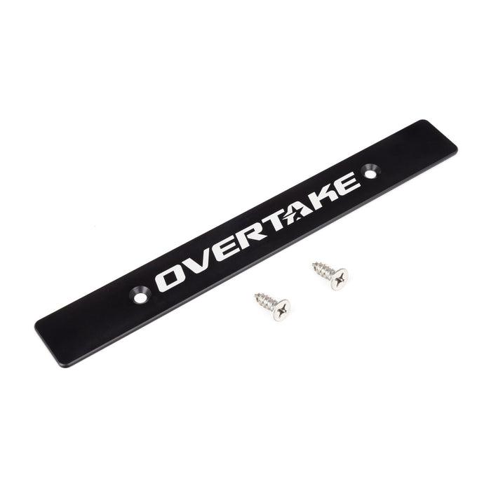 OVERTAKE Front License Plate Delete - Subaru 2002-2014 WRX, 2004-2014 STI, 2022-2026 BRZ/GR86, 1998-2016 Impreza