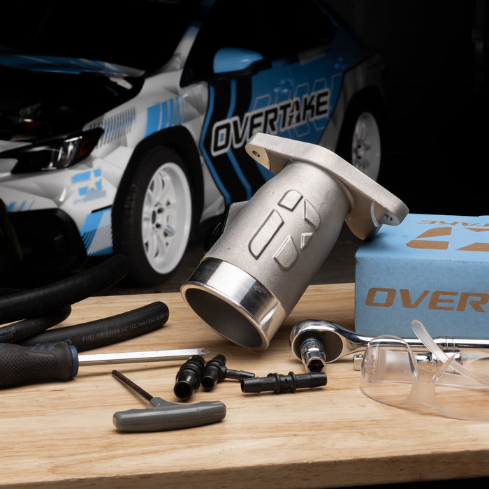 Overtake Aluminum Turbo Inlet - Subaru 2022+ WRX