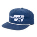 Overtake Snapback Hat - Navy Blue