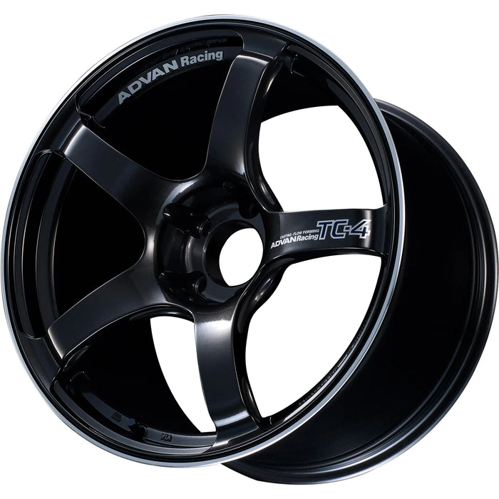 Advan TC4 16x7.0 +35 5x114.3 Black Gunmetallic & Ring