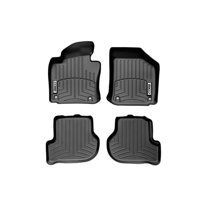 COBB x WeatherTech Front and Rear FloorLiner 2010-2014 Vokswagen GTI (Oval Floor Retention AT Only)