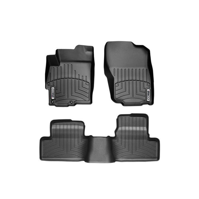 COBB x WeatherTech Front and Rear FloorLiner Set 2007-2009 Mazdaspeed3