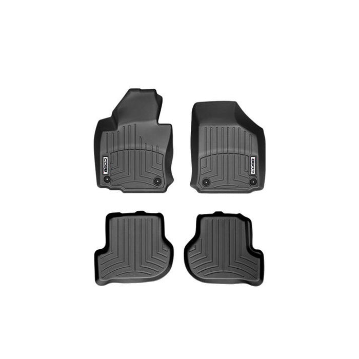 COBB x WeatherTech Front and Rear FloorLiner 2010-2014 Volkswagen GTI MK6 (Round Floor Retention)