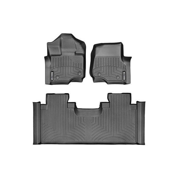 COBB X WeatherTech Front and Rear FloorLiner 2017-2019 Ford F-150 Raptor SuperCab
