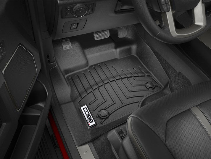 COBB x WeatherTech Front and Rear FloorLiner 2017-2019 Ford F-150 Raptor SuperCrew