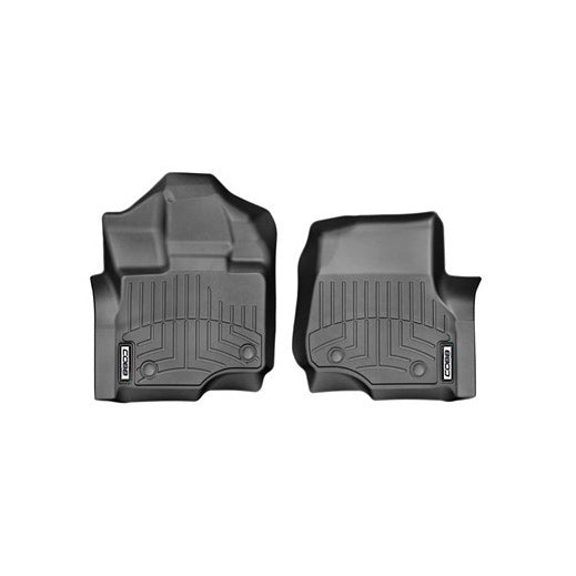 COBB x WeatherTech Black Front FloorLiner Set 2017-2019 Ford F-150 Raptor SuperCrew / SuperCab
