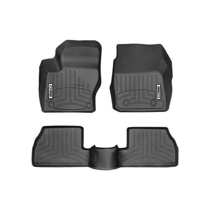 COBB x WeatherTech Front and Rear Floor Liner Set 2016-2017 Ford Focus RS