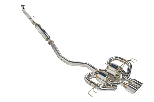 Remark Sports Touring Stainless Steel Catback Exhaust w/ Front Pipe 2017-2021 Honda Civic Type R FK8