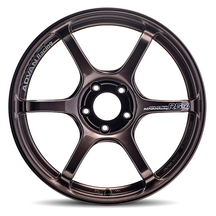 Advan RG-4 18x8.5 +44 5x114.3 Racing Copper Bronze