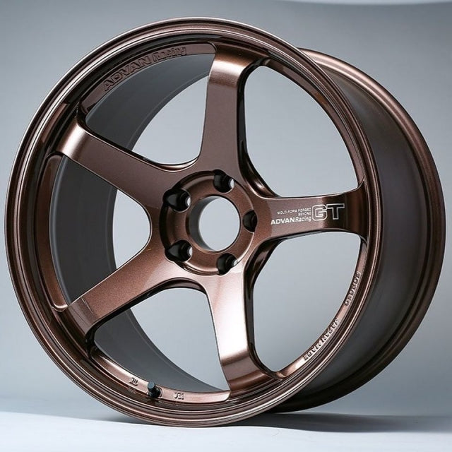 Advan GT Beyond 19x8.0 +44 5x114.3 Racing Copper Bronze