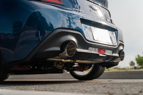 Remark Axle Back Exhaust w/Titanium Double Wall Tip  2022+ Subaru BRZ/Toyota GR86