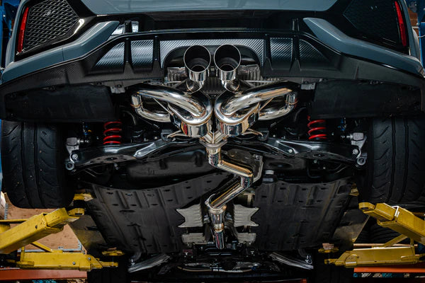 Remark Sports Touring Stainless Steel Catback Exhaust w/ Front Pipe 2017-2021 Honda Civic Type R FK8