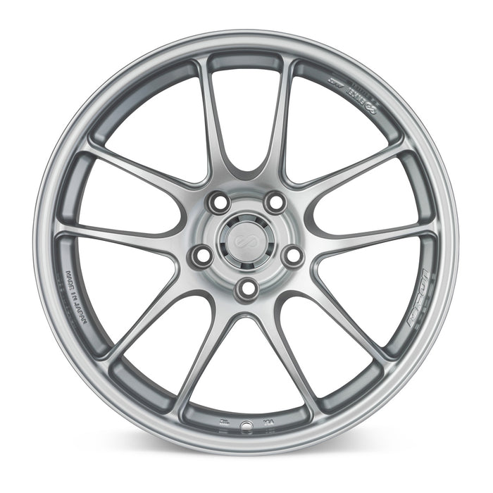 Enkei PF01 15x8 4x100 35mm Offset Silver