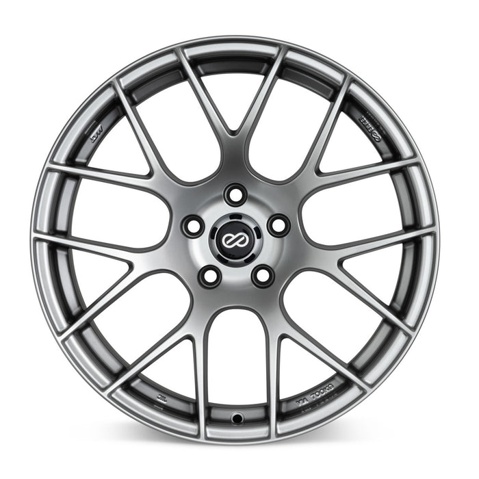 Enkei Raijin 18x8 45mm Offset 5x112 Hyper Silver