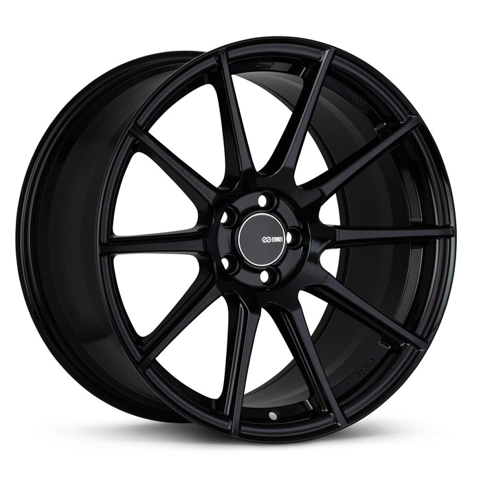 Enkei TS10 18x8 45mm Offset 5x100 Black