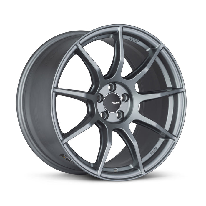 Enkei TS9 17x9 5x114.3 35mm Offset Platinum Grey