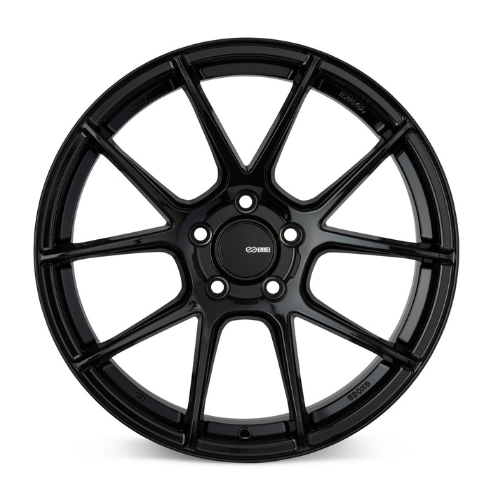 Enkei TS-V 18x9.5 5x114.3 15mm Offset Gloss Black