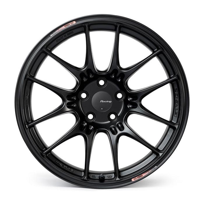 Enkei GTC02 18x9 42mm Offset 5x114 Matte Black