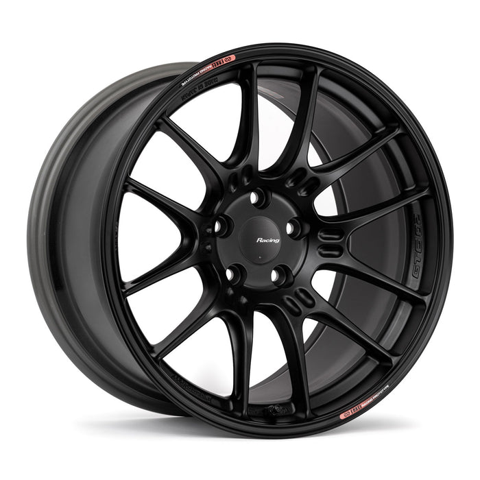 Enkei GTC02 17x7.5 35mm Offset 4x100 Matte Black