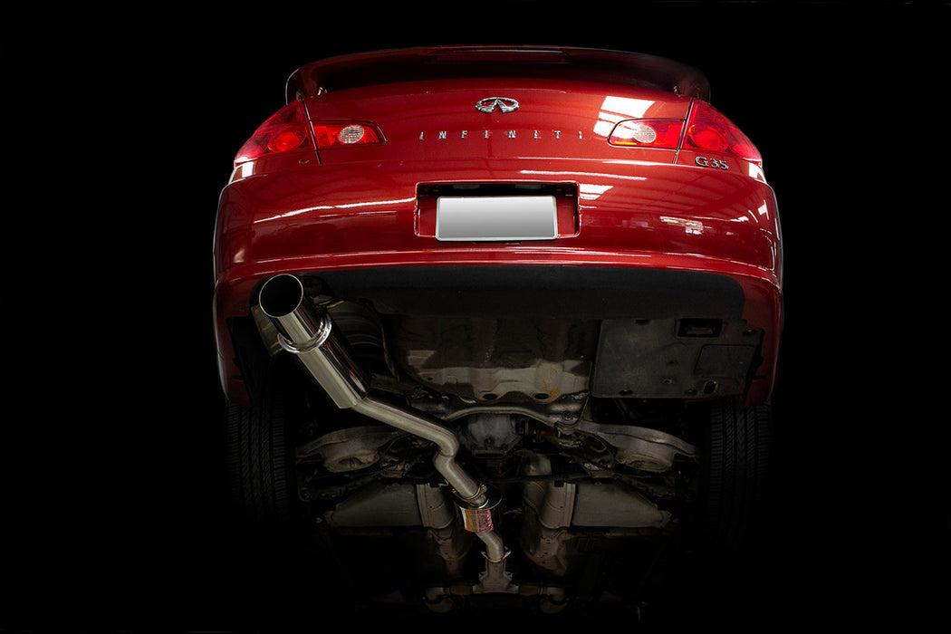 ISR Performance GT Single Exhaust 2003-2004 Infiniti G35 Sedan