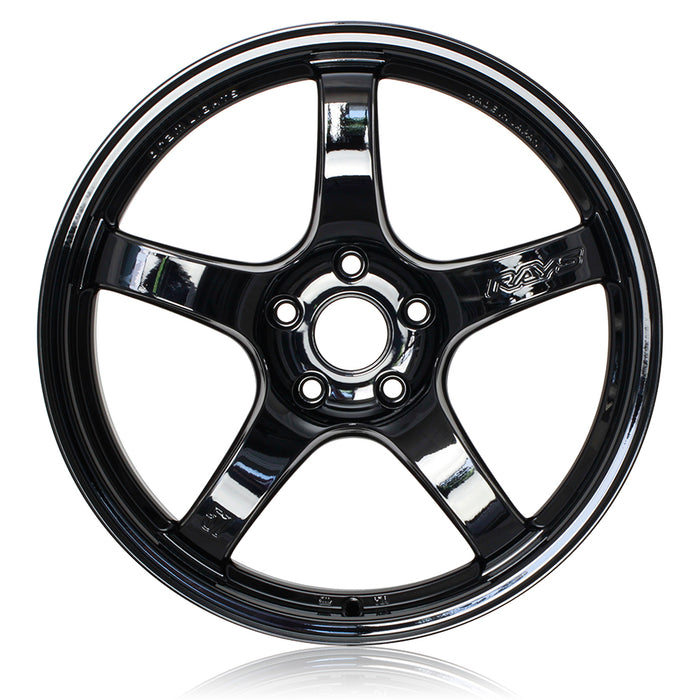 Gram Lights 57CR 18x9.5 12mm 5x114.3 Gloss Black