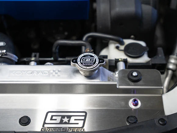 GrimmSpeed Subaru 1.3 Bar Radiator Cap - Black