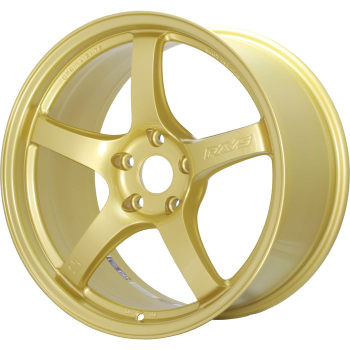 Gram Lights 57CR 18x9.5 38mm 5x100 E8 Gold