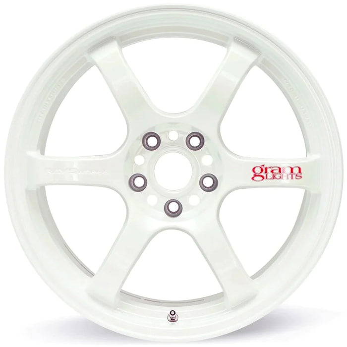 Gram Lights 57DR 15x8.0 28mm 4x100 Champion White