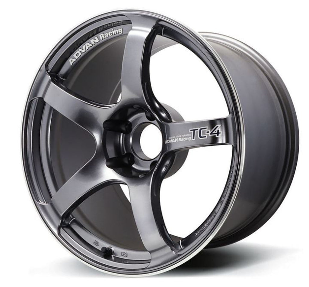 Advan TC4 17x7.5 +45 5x100 Racing Gunmetallic & Ring — Envision Tuning
