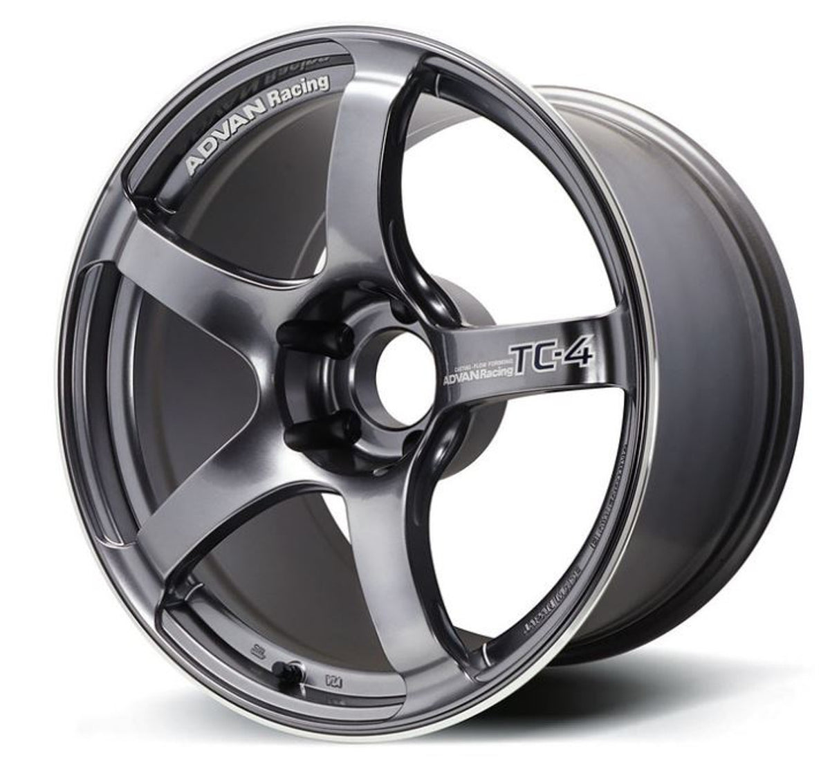 Advan TC4 17x7.5 +45 5x100 Racing Gunmetallic & Ring — Envision Tuning