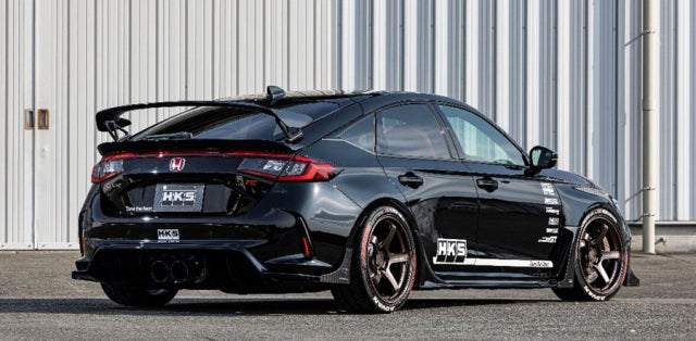 HKS Type S Rear Bumper Spoiler (CFRP) - Honda Civic Type R FL5 2023+