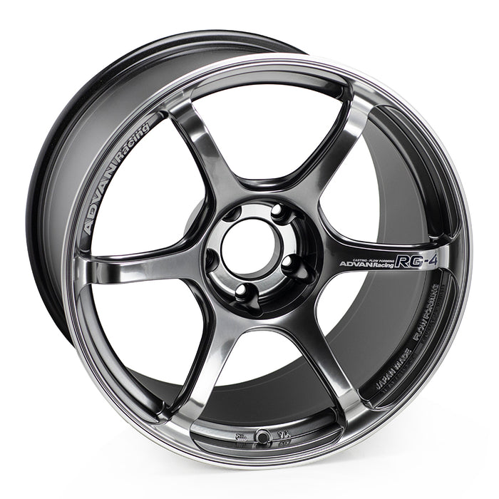 Advan RG-4 18x8.5 +44 5x114.3 Racing Hyper Black