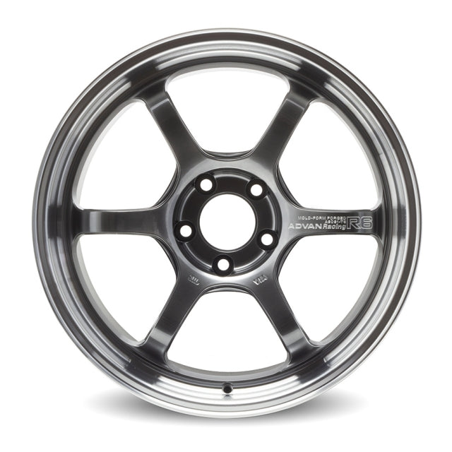 Advan R6 20x10 +45 5x114.3 Machining & Racing Hyper Black