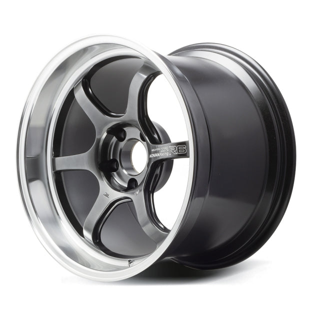 Advan R6 20x10 +25 5x112 Machining & Racing Hyper Black