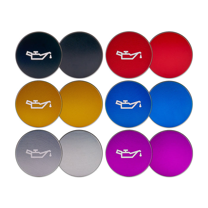 IAG Revolve Engine Oil Fill Cap w/ Anodized Color Accent 2002-2024 WRX / 2004-2021 STI / 2013-2024 BRZ / 2005-2009 LGT / 2004-2008 FXT
