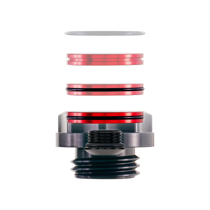 IAG Revolve Engine Oil Fill Cap w/ Anodized Purple Accent for 2002+ WRX,/ 2004+ STI / 2013+ BRZ / 2005-2009 LGT / 2004-2008 FXT