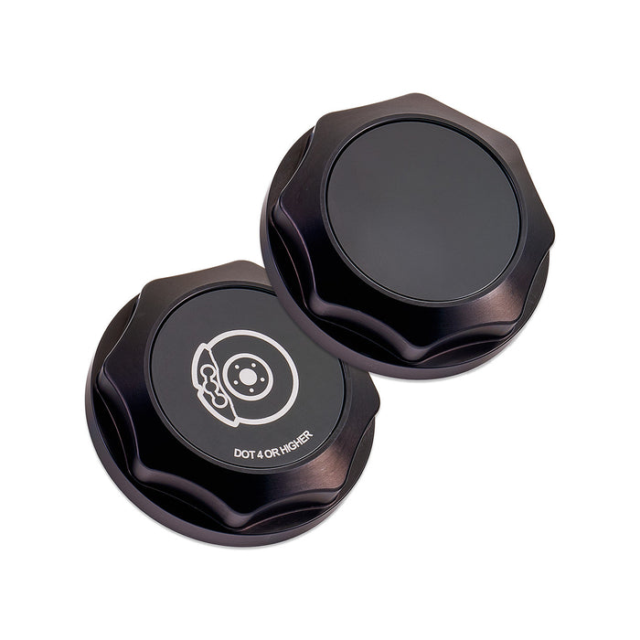 IAG Revolve Brake Fluid Reservoir Cap w/ Anodized Color Accent 2002-2024 WRX / 2004-2021 STI / 2013-2024 BRZ / 2005-2009 LGT / 2004-2008 FXT