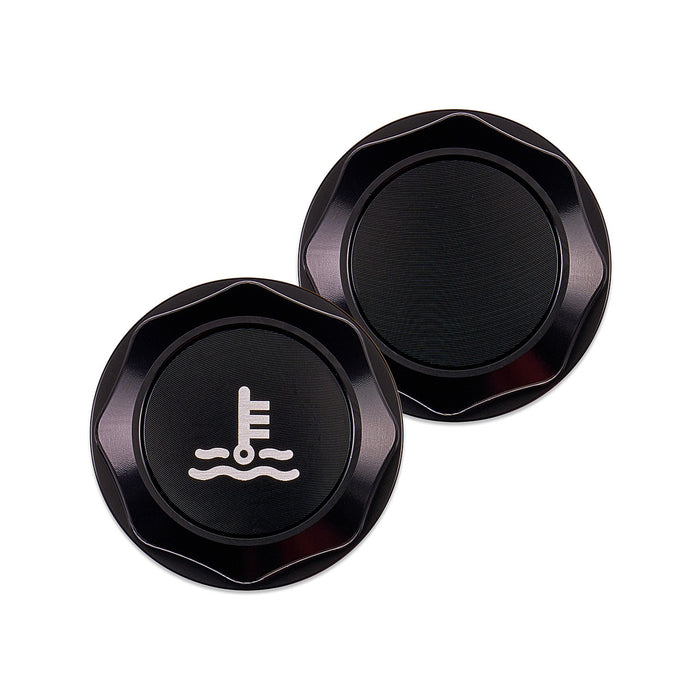 IAG Revolve Coolant Reservoir Cap w/ Anodized Color Accent 2002-2024 WRX / 2004-2021 STI / 2013-2024 BRZ / 2005-2009 LGT / 2004-2008 FXT