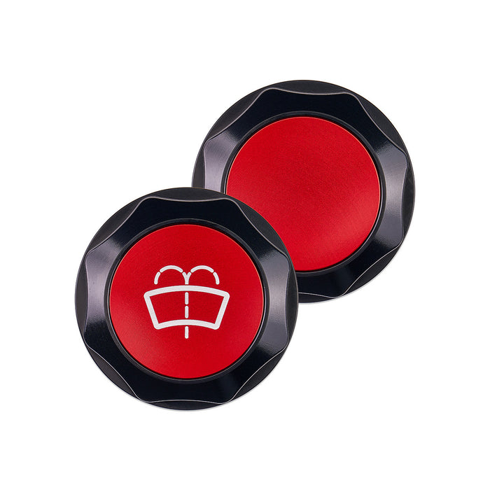 IAG Revolve Washer Fluid Cap w/ Anodized Color Accent 2002-2021 WRX / 2004-2021 STI / 2013-2024 BRZ / 2005-2009 LGT / 2004-2008 FXT