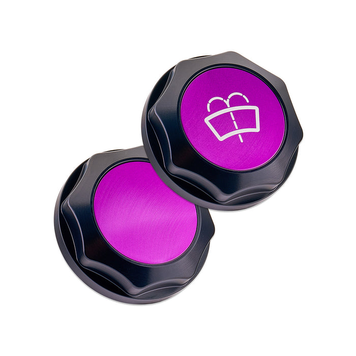 IAG Revolve Washer Fluid Reservoir Cap w/ Anodized Purple Accent 2002-2021 WRX / 2004-2021 STI / 2005-2009 LGT / 2004-2008 FXT